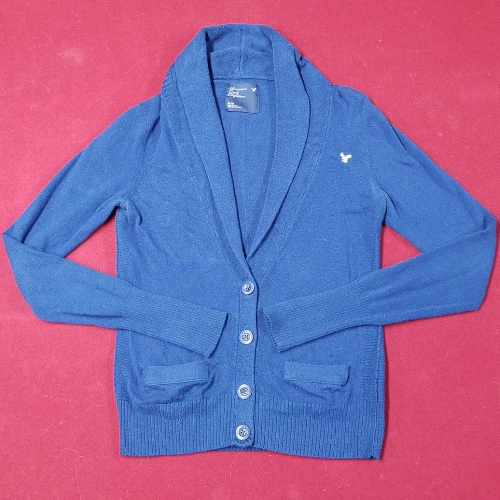 AEO Royal Blue Cardigan